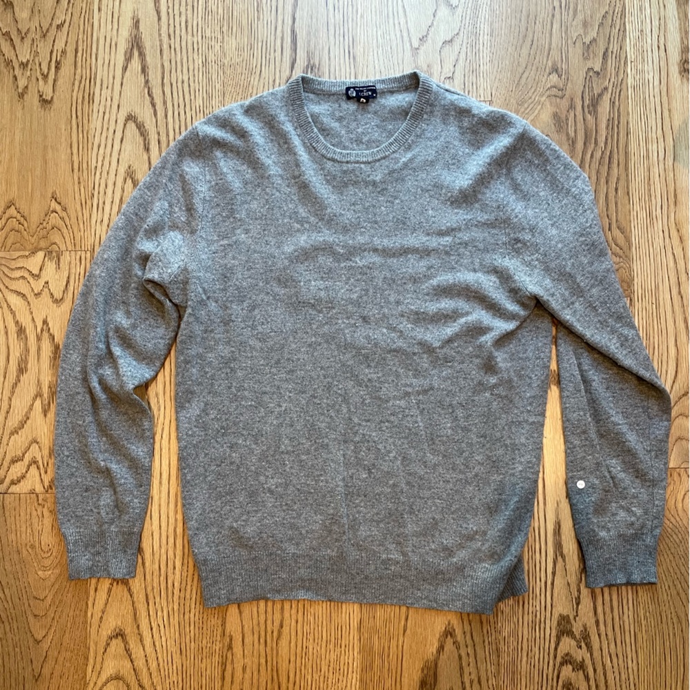 Men’s cashmere sweater by J. Crew